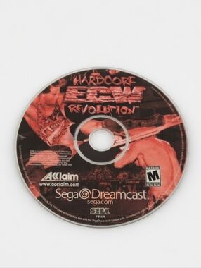 ECW Hardcore Revolution 🔥 Sega Dreamcast 🕹 Vintage Video Game